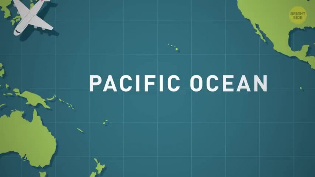 ⁣Why Planes Don't Fly Over the Pacific Ocean