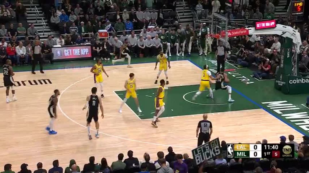 ⁣LAKERS at BUCKS   FULL GAME HIGHLIGHTS   March 26, 2024