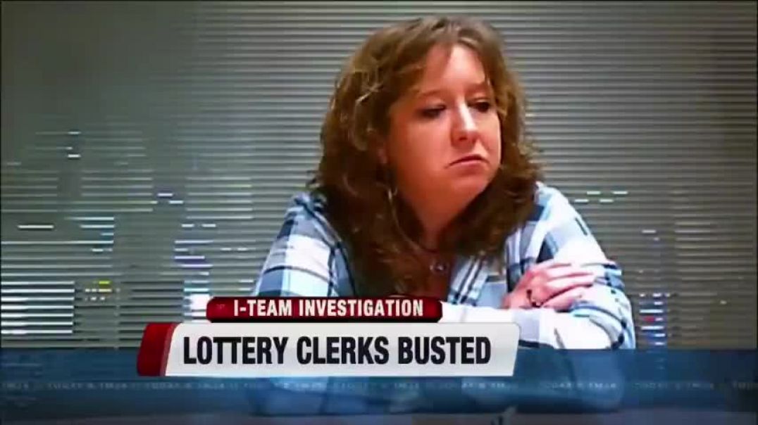 ⁣Store clerks caught on camera cheating lottery customers out of winnings