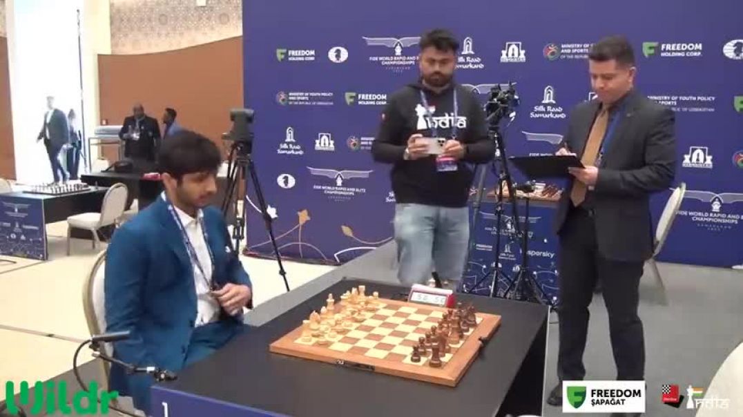 ⁣Knightmare but for whom   Vidit Gujrathi vs Magnus Carlsen   World Rapid 2023
