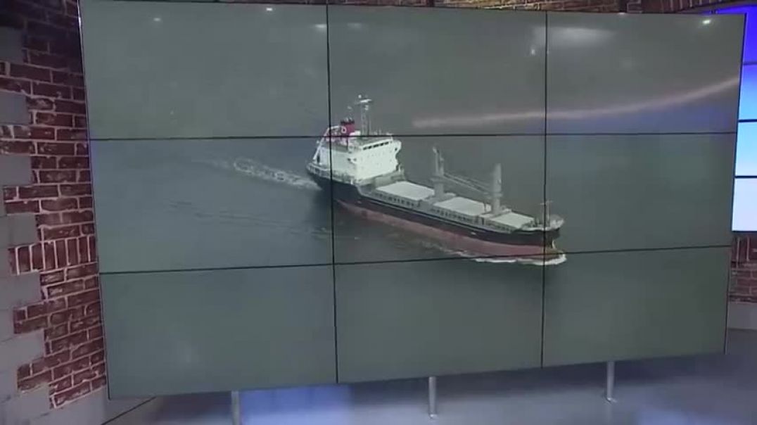 ⁣First cargo ship passes through newly opened channel in Baltimore