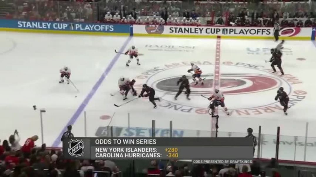 1st Round: New York Islanders vs. Carolina Hurricanes Game 1 | Full Game Highlights