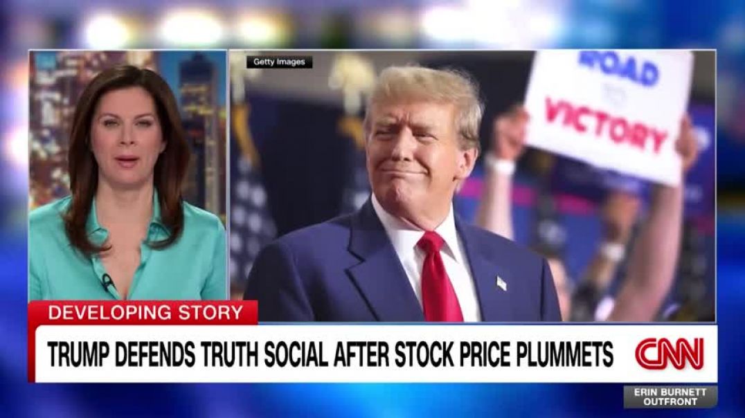⁣See how Trump defended Truth Social after stock price plummeted