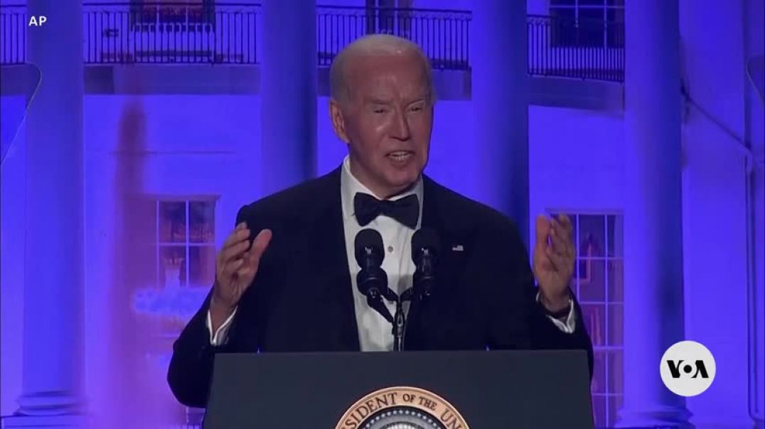 ⁣Trump lashes out after Biden’s jokes at White House Correspondents’ Dinner