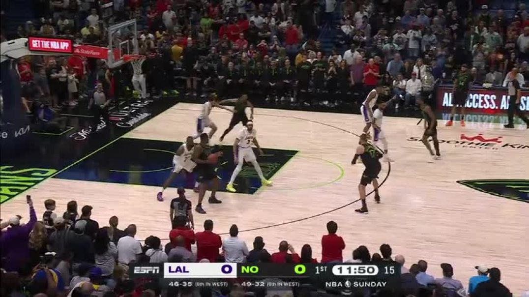 ⁣LAKERS at PELICANS   FULL GAME HIGHLIGHTS   April 14, 2024