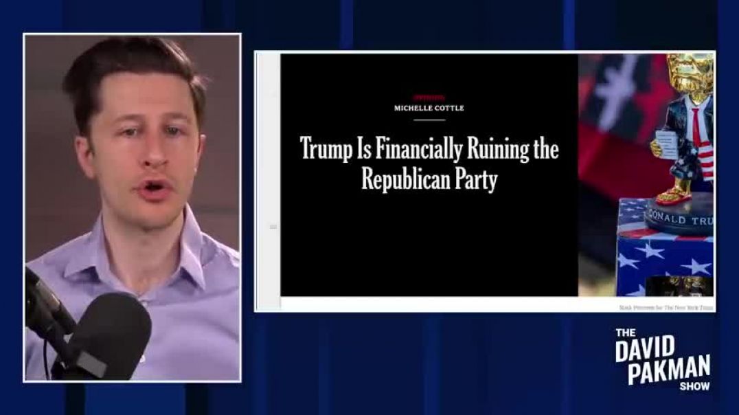 ⁣Trump is financially DESTROYING the Republican Party