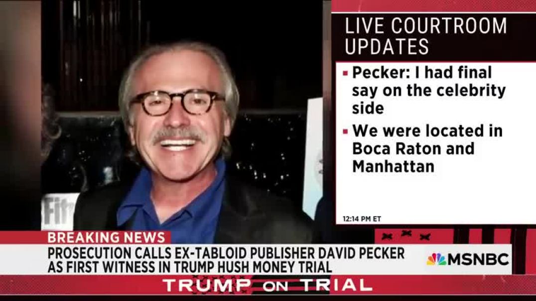 Battle over credibility: Ex-tabloid publisher David Pecker testifies in Trumps hush money trial