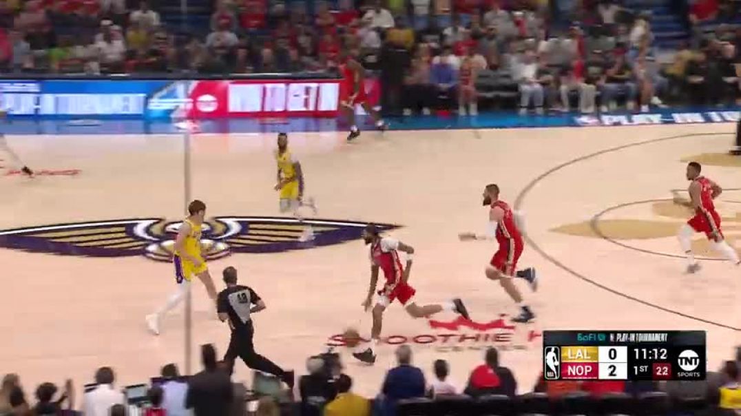 LAKERS at PELICANS   #SoFiPlayIn   FULL GAME HIGHLIGHTS   April 16, 2023