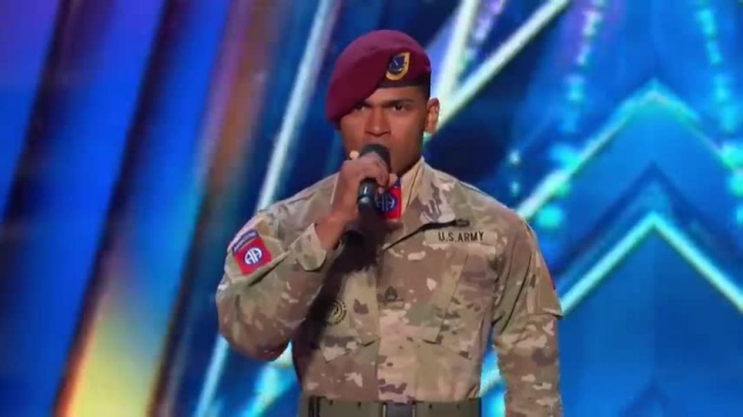 ⁣82nd Airborne Military Choir Dedicate Song To Fallen Soldier On America's Got Talent