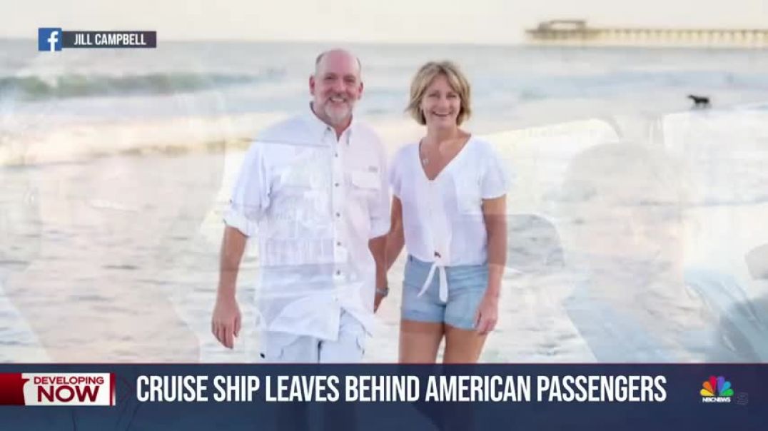 American cruise passengers faced travel nightmare after being left behind