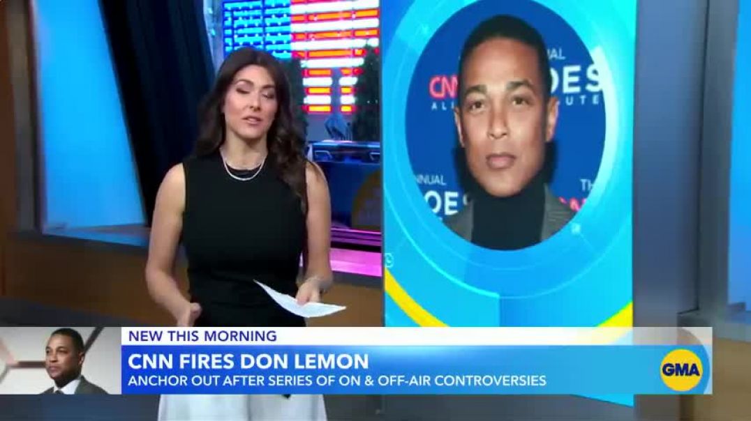 ⁣CNN fires longtime anchor Don Lemon l GMA