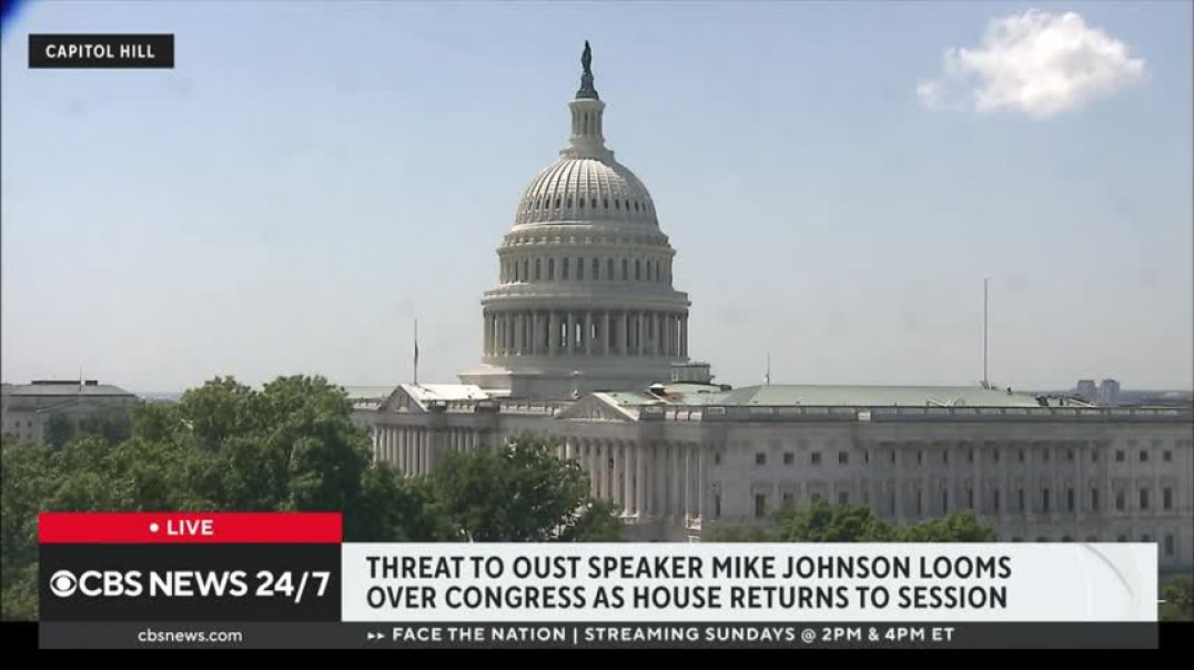 ⁣Will Marjorie Taylor Greene be able to oust House Speaker Mike Johnson