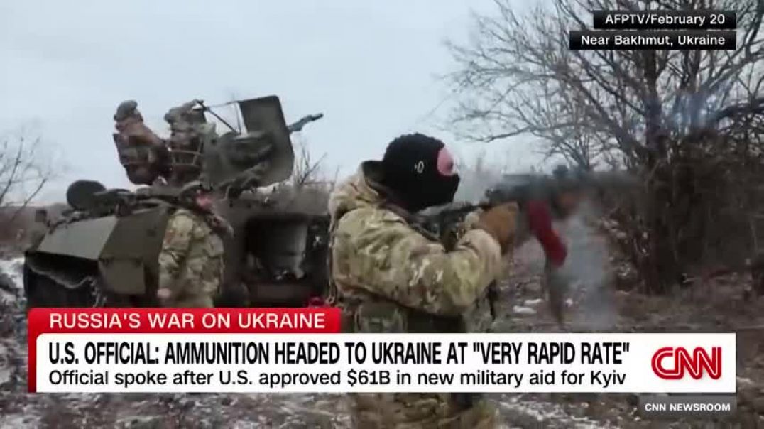 ⁣US Official Ammunition headed for Ukraine at ‘very rapid rate’
