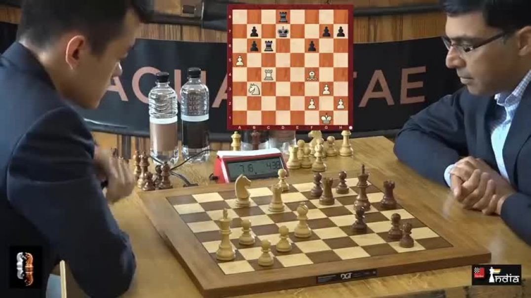⁣No one messes with Vishy Anand   Ding Liren vs Anand   Commentary by Sagar   Lindores Abbey 2019