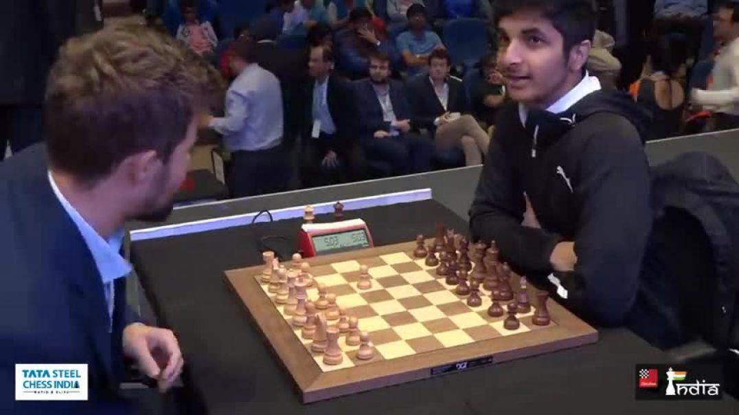 ⁣The shortest game of Magnus Carlsen's chess career!