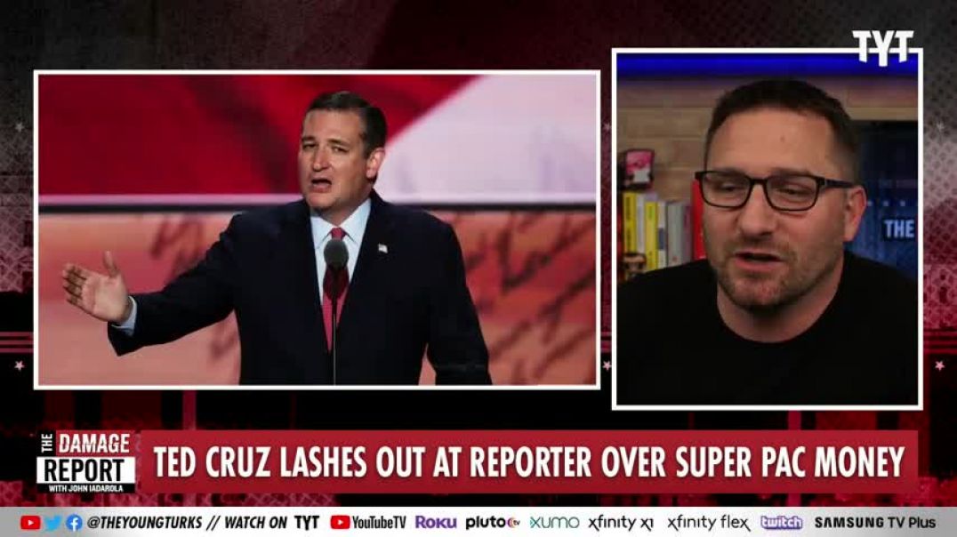 ⁣Ted Cruz EXPLODES at Reporter For Exposing His Shady Dealings