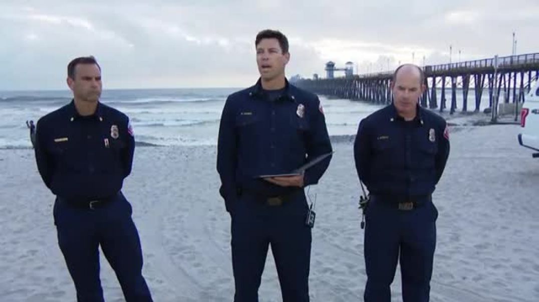 ⁣Officials give update on Oceanside Pier fire