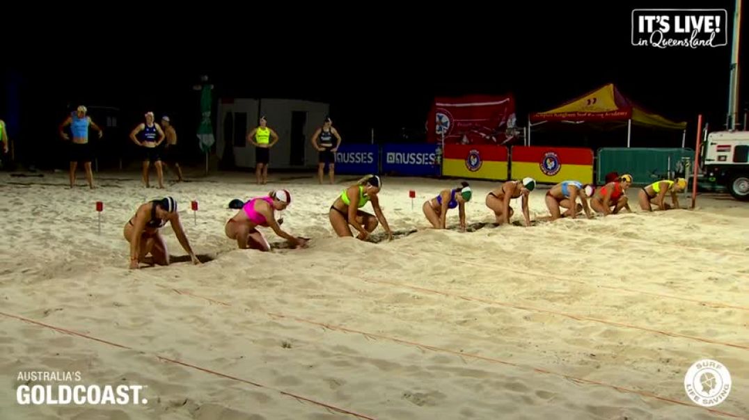 ⁣Aussies 2022   Open Female Beach Sprint Final