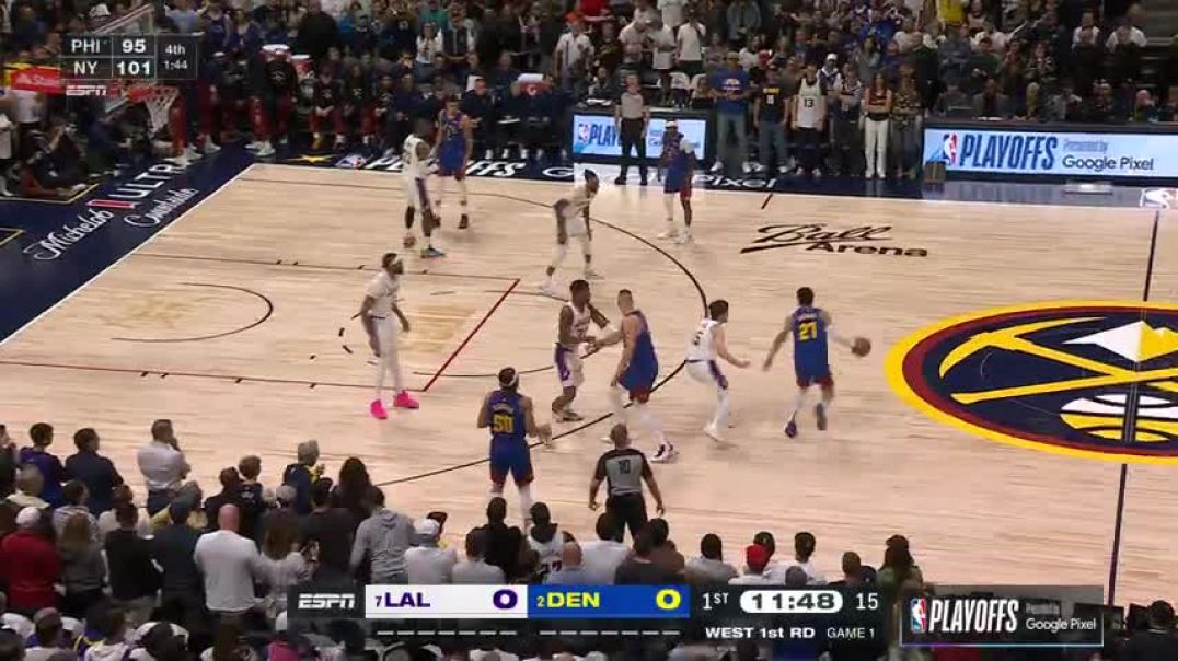 ⁣#2 NUGGETS at #7 LAKERS   FULL GAME 1 HIGHLIGHTS   April 20, 2024