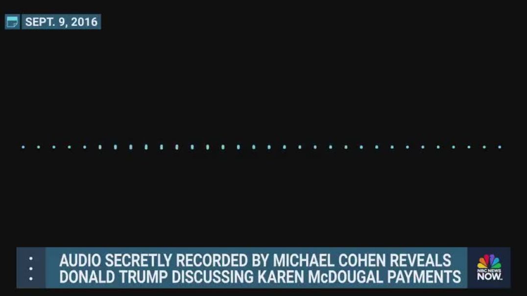 ⁣LISTEN Michael Cohen audio recording reveals Trump talking Karen McDougal payment