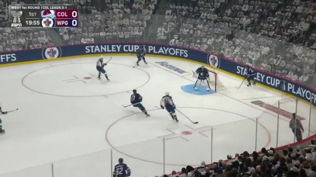 ⁣1st Round: Colorado Avalanche vs. Winnipeg Jets Game 5 | Full Game Highlights