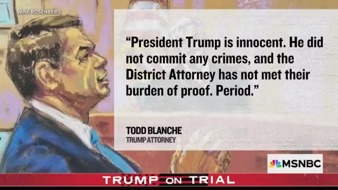 ⁣Trump trial ends with prison clash Judge hits lawyer for telling jury about Trump in a cell