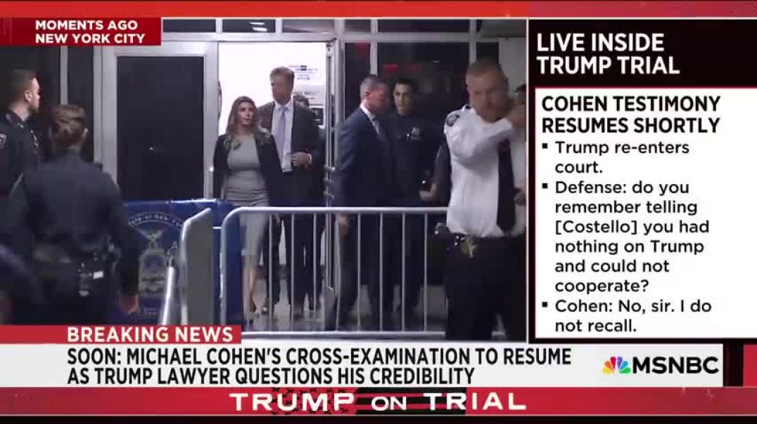 Quite hard to follow: Todd Blanche grills Michael Cohen over credibility in cross-examination