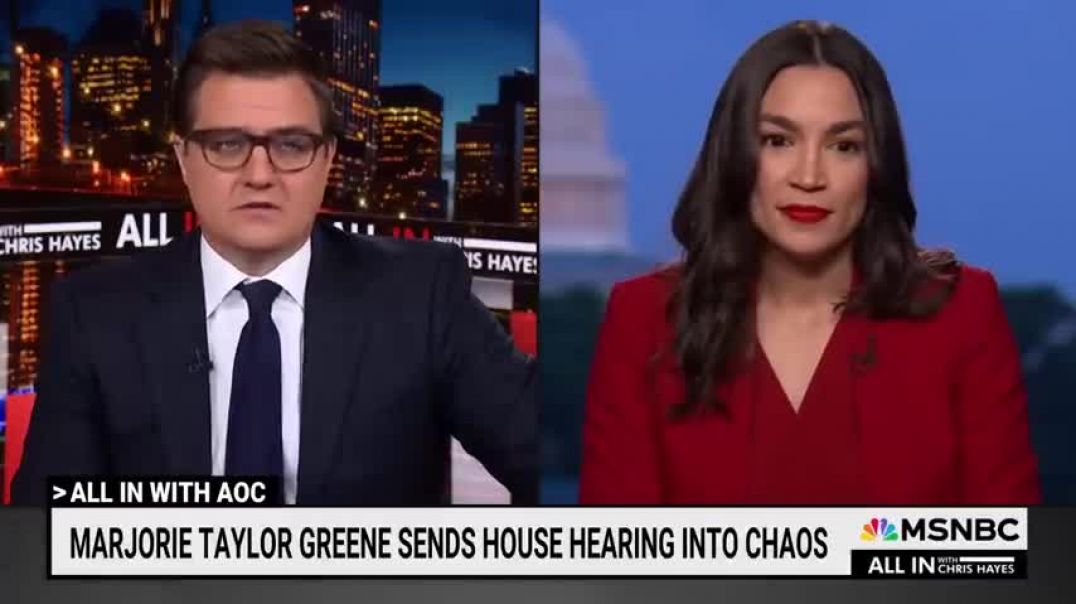 ⁣AOC on the real story behind that Marjorie Taylor Greene exchange