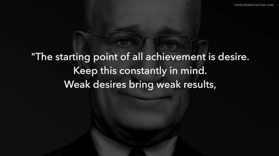 ⁣20 Things Napoleon Hill Said That Changed The World