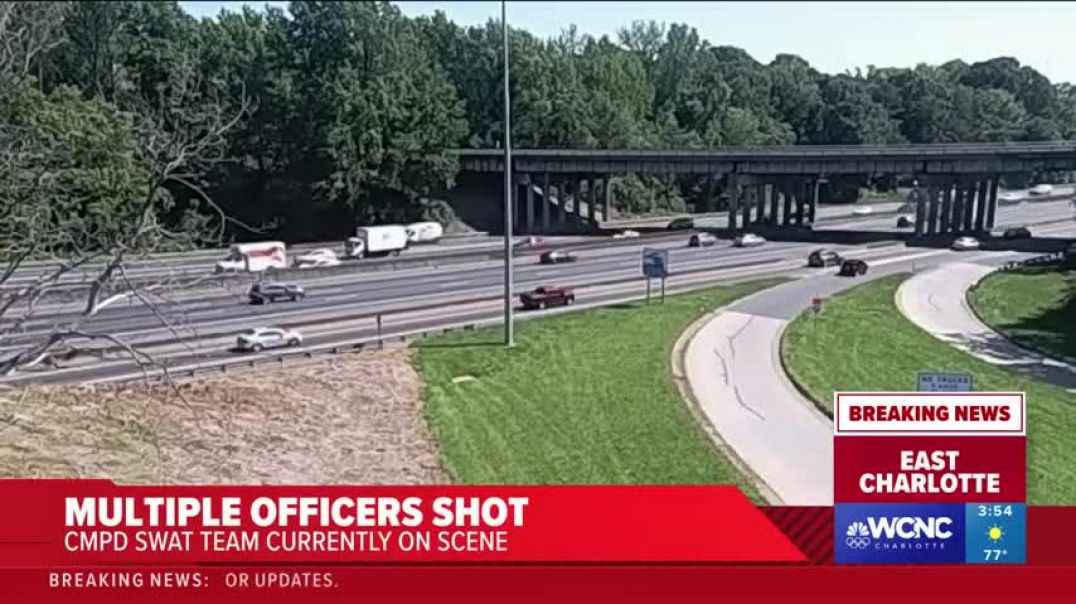 ⁣NBC News US Deputy Marshal among those shot while serving a warrant in Charlotte