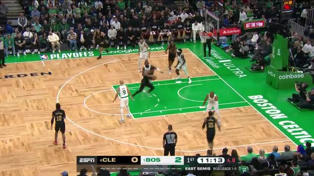 ⁣#4 CAVALIERS at #1 CELTICS   FULL GAME 2 HIGHLIGHTS   May 9, 2024