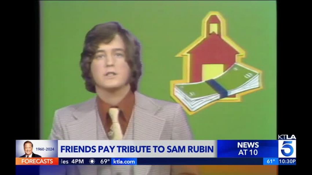 ⁣KTLA's Sam Rubin: A look back at the start of his entertainment career