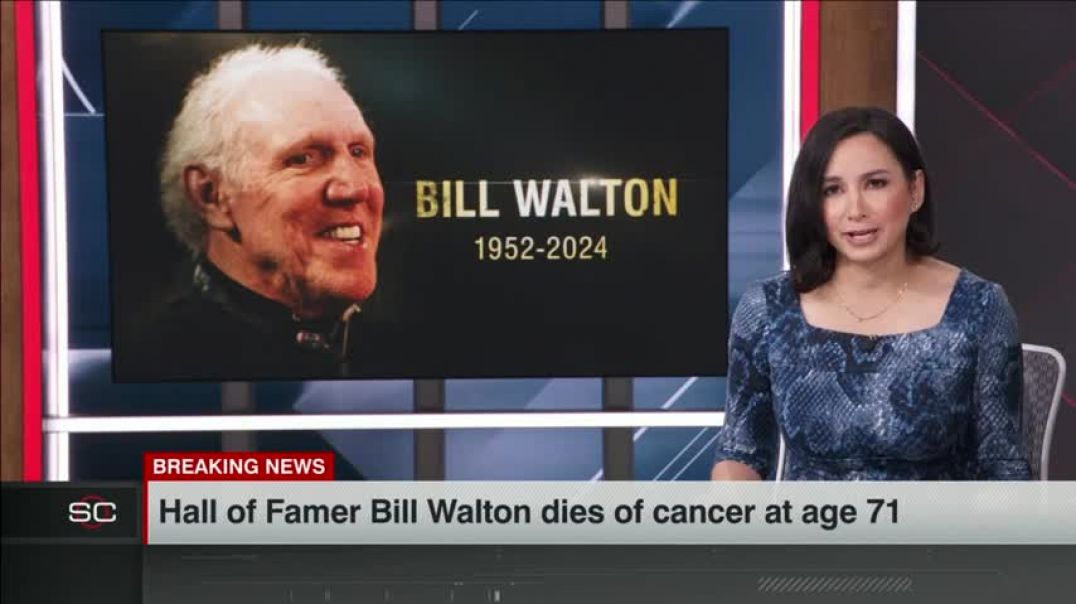 ⁣I lost a friend today - Stephen A. Smith on Bill Walton’s death | SportsCenter