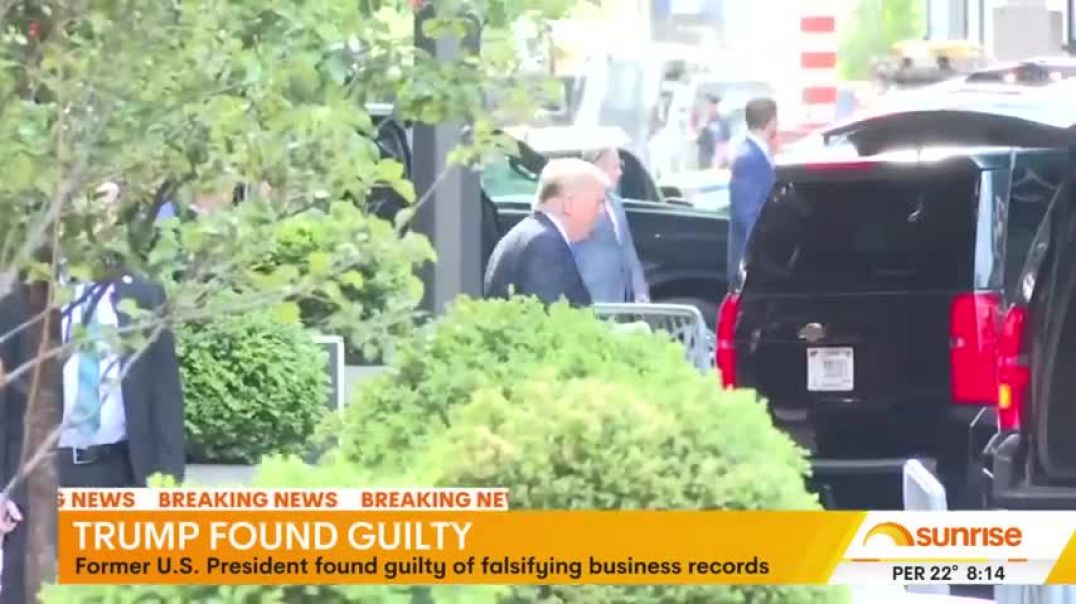 ⁣'Didn't expect this': Expert on Trump guilty verdict | 7News Australia