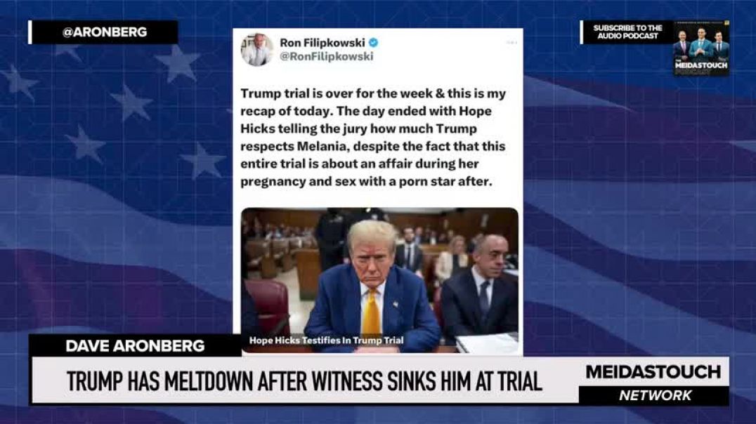 ⁣Trump Has MELTDOWN after Witness SINKS HIM at Trial