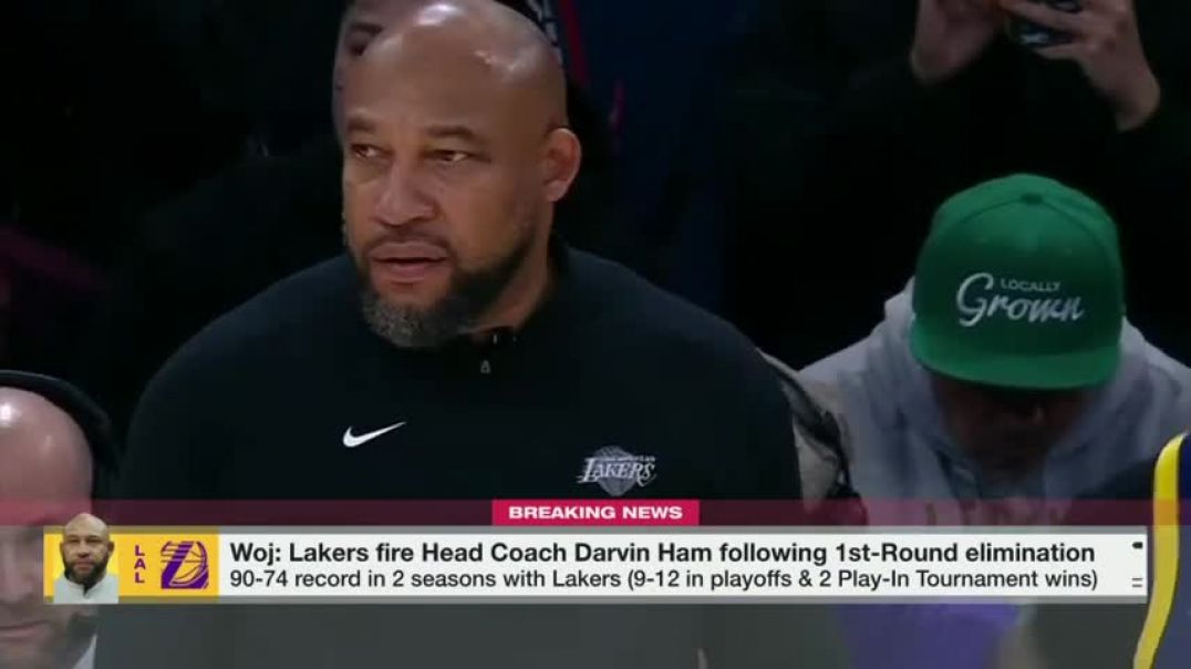 THE LAKERS THINK THEY CAN FIND A BETTER COACH! - Woj details Darvin Ham’s firing   NBA Today