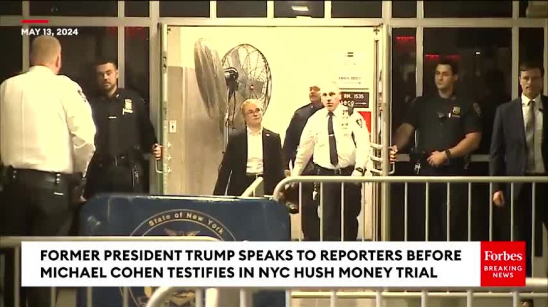 BREAKING NEWS Trump Unloads On Biden, Brags About Polls Moments Before Michael Cohen Testifies