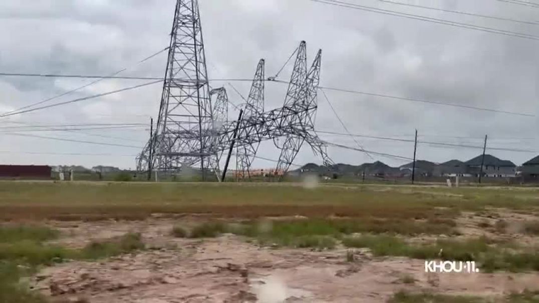 ⁣KHOU 11 team coverage of storms that ripped through