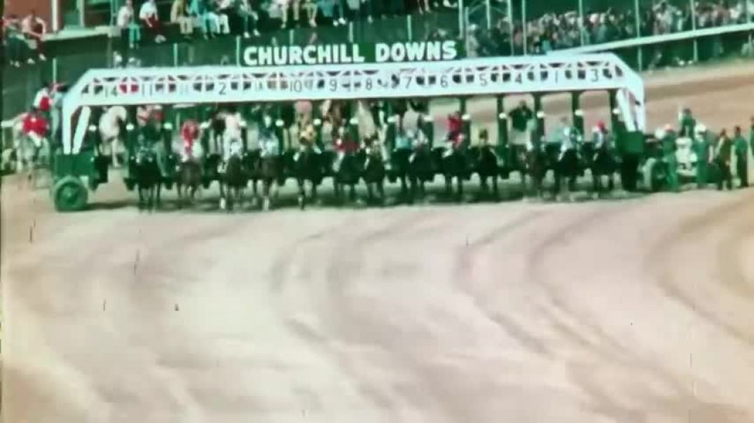 ⁣Secretariat - Triple Crown Races - High Quality (Rare Footage)