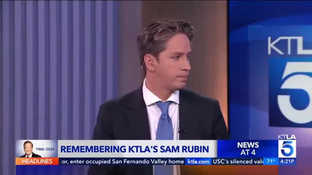 Former colleagues remember KTLA 5's Sam Rubin