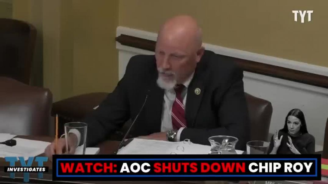 AOC Delivers A BRILLIANT Response To Chip Roy