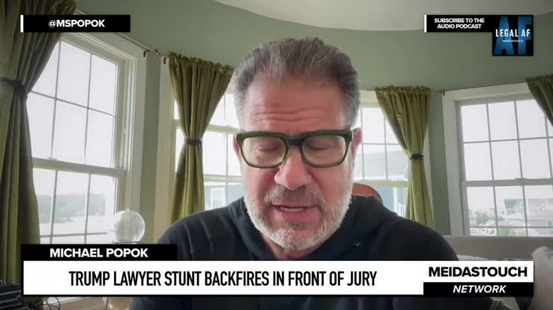 ⁣Trump Lawyer STUNT Backfires in FRONT OF JURY