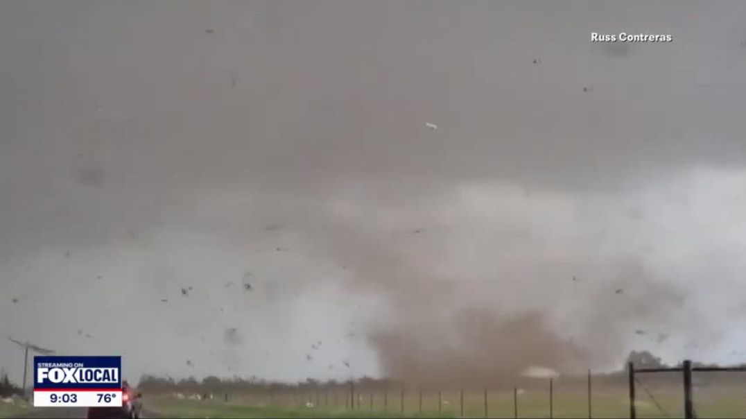 Hawley tornado caught on camera by Texas storm chaser