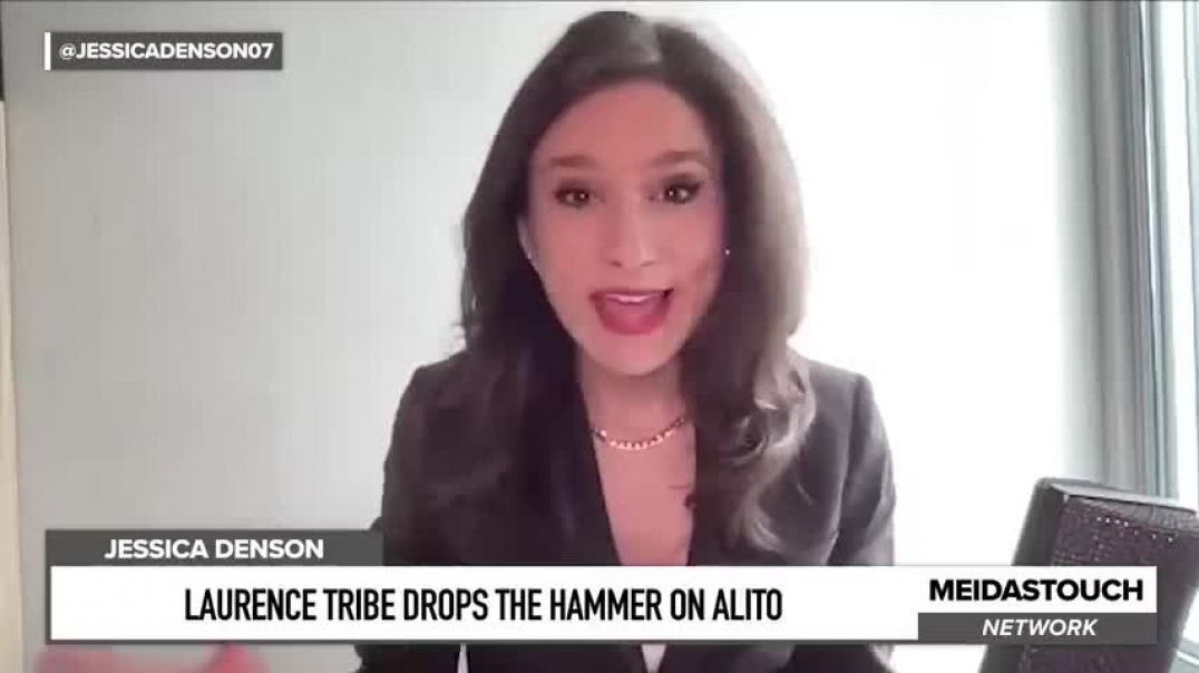 ⁣FED UP Laurence Tribe DROPS THE HAMMER on ALITO
