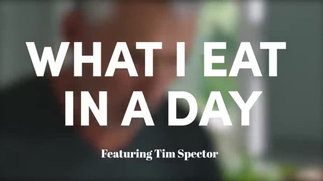 What Does Professor Tim Spector Eat in a Day