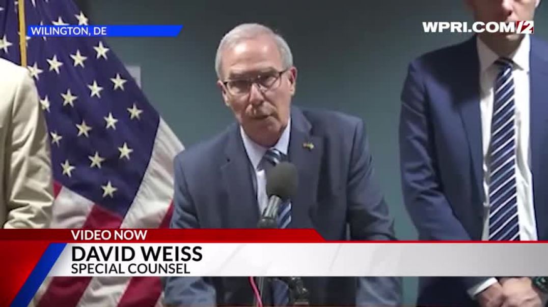 ⁣Video Now Special Counsel David Weiss speaks about Hunter Biden conviction