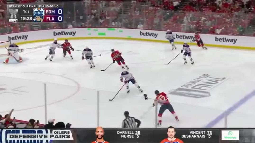 ⁣Gm 2 Oilers @ Panthers 6 10   NHL Highlights   2024 Stanley Cup Final