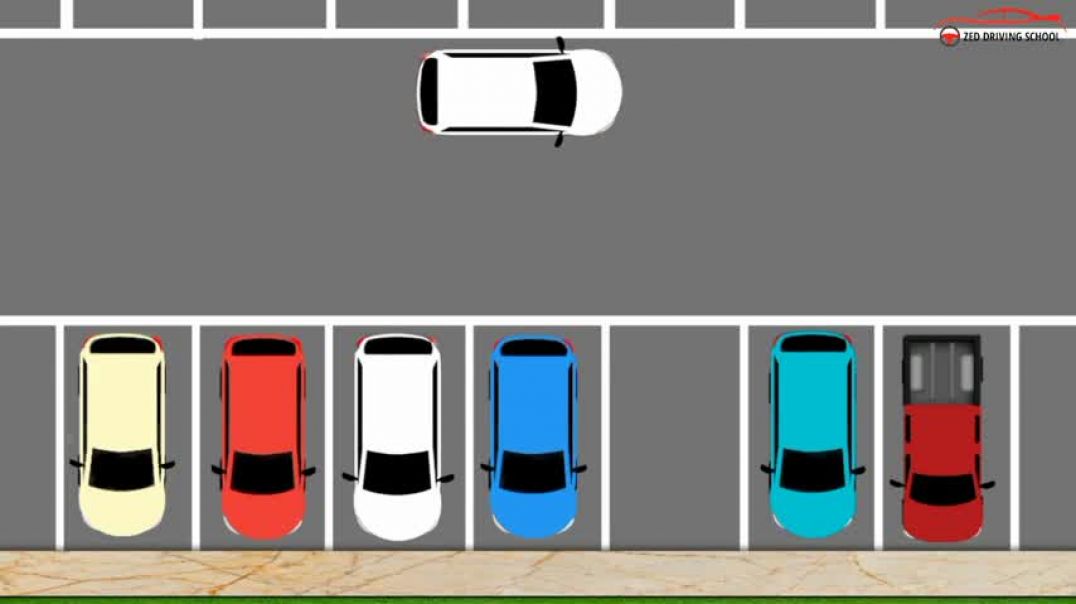 ⁣Forward Parking (Step by Step) How to Park How to Park a Car #carparking #parking