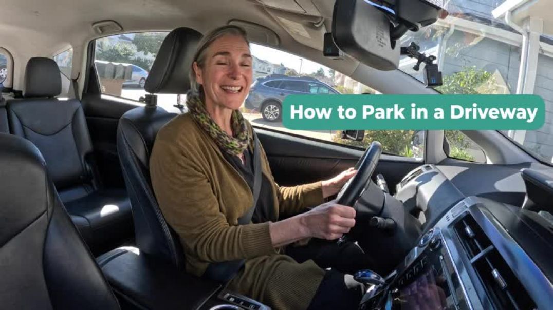 ⁣How to Park in a Driveway - Driving Instructor Explains