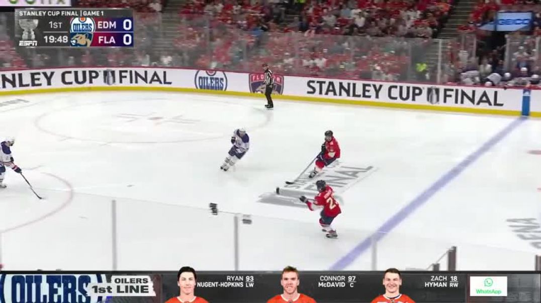 ⁣Gm 1 Oilers @ Panthers 6 8   NHL Highlights   2024 Stanley Cup Final
